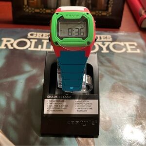 SHARK CLASSIC SINCE '81 BLACK NEON (New With Tags)